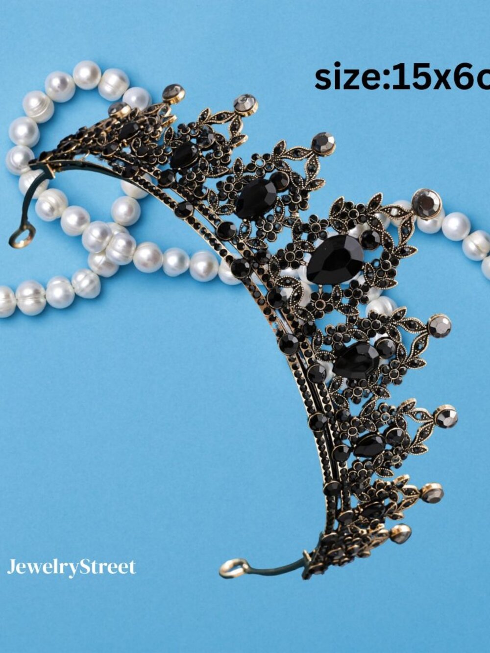 Rhinestone Crown Bride Bridal Wedding Birthday Party for Women